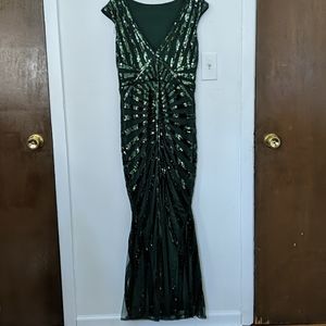 Green gown